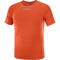 Salomon S/lab speed tee heren - ROOD - Heren