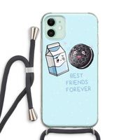 Best Friend Forever: iPhone 11 Transparant Hoesje met koord