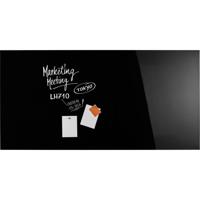 magnetoplan 13409012 Glazen magneetbord (b x h) 1000 mm x 2000 mm Zwart