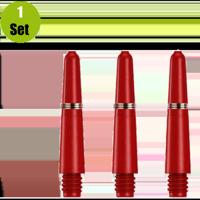 Lena Lena Nylon Dartshafts + Ring - Rood