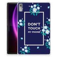 Lenovo Tab P11 Gen 2 Print Case Flowers Blue DTMP