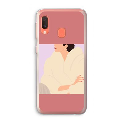 Cosy: Samsung Galaxy A20e Transparant Hoesje