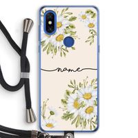 Daisies: Xiaomi Mi Mix 3 Transparant Hoesje met koord