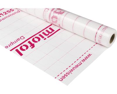 Miofol 125S dampremmende folie 1,50 x 50 m