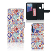 Motorola One Action Bookcase Tiles Color