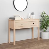 Wandtafel 100x35x75 cm massief grenenhout