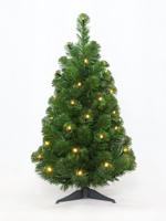 Kerstboom Table Tree 30 cm met Warm Led verlichting kerstboom - Holiday tree
