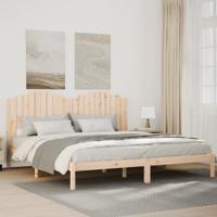 Bedframe extra lang zonder matras massief hout 200x210 cm