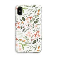 Sweet little flowers: iPhone Xs Volledig Geprint Hoesje