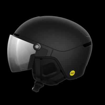 POC Obex Visor Helm Uranium Black Matt/Clarity Universal/Partly Sunny/Silver XL-XXL/59-62