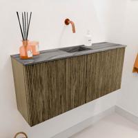 Toiletmeubel Mondiaz Joya Dlux | 90 cm | Meubelkleur Dusk | Faye wastafel Sombra Wasbak Midden | Zonder kraangat(en) Toiletmeubel Mondiaz Joya Dlux | 90 cm | Meubelkleur Dusk | Faye wastafel Sombra Wasbak Midden | Zonder kraangat(en)