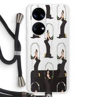 Pop Some Kim: Huawei P50 Transparant Hoesje met koord