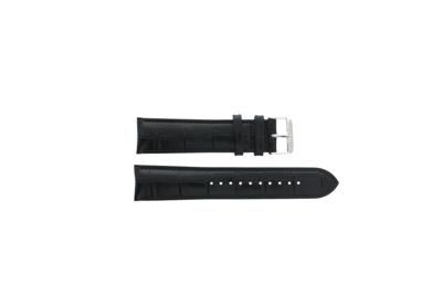 Horlogeband Pulsar PU6005X1.VK83-X002 Leder Zwart 22mm