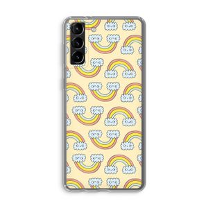 Regenboog: Samsung Galaxy S21 Plus Transparant Hoesje
