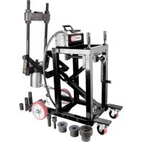 KS Tools 460.3620 Fuseepen-pers, 75 t, met huls-set, 29-delig