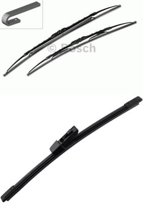 Bosch Ruitenwissers voordeelset 607S + A401H 607SA401H
