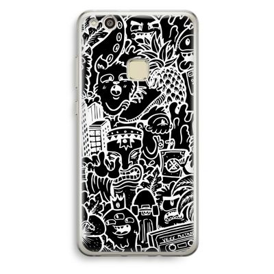Vexx Black Mixtape: Huawei Ascend P10 Lite Transparant Hoesje