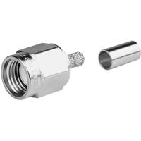 Telegärtner 100024654 100024654 R-SMA-connector Stekker, recht 50 Ω 1 stuk(s)