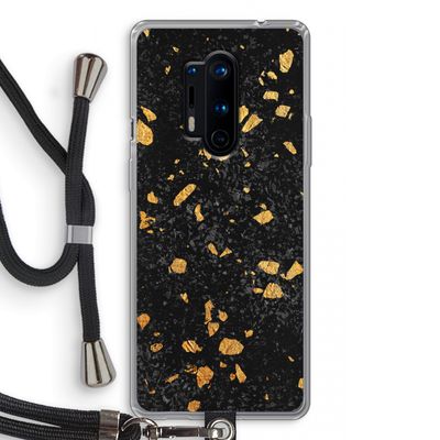 Terrazzo N°7: OnePlus 8 Pro Transparant Hoesje met koord