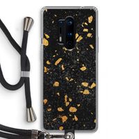 Terrazzo N°7: OnePlus 8 Pro Transparant Hoesje met koord