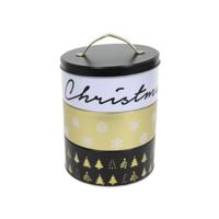 Svenska Living Opbergblik kerst 3-laags ø16,7x22/24,5cm