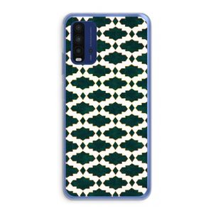 Moroccan tiles: Xiaomi Redmi 9T Transparant Hoesje