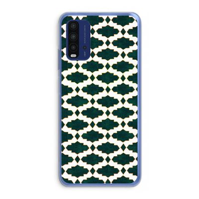 Moroccan tiles: Xiaomi Redmi 9T Transparant Hoesje