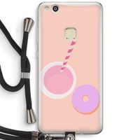 Donut: Huawei Ascend P10 Lite Transparant Hoesje met koord