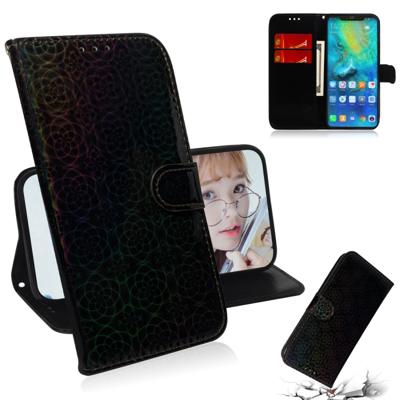 Voor Huawei mate 20 Pro effen kleur kleurrijke magnetische Buckle horizontale Flip PU lederen draagtas met houder & kaartsleuven & portemonnee & Lanya