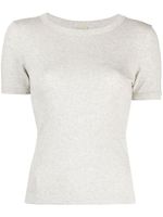 FLORE FLORE t-shirt en coton à encolure ronde - Gris