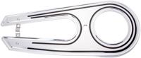 HORN Chain guard sl22 no glass bridge 2-wing sil.
