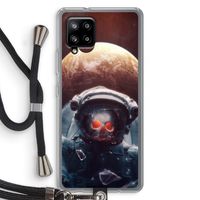 Voyager: Samsung Galaxy A42 5G Transparant Hoesje met koord