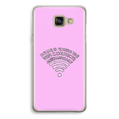Home Is Where The Wifi Is: Samsung Galaxy A5 (2016) Transparant Hoesje