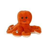 Pluche knuffel octopus/inktvis van 18 cm   -