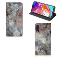 Samsung Galaxy A70 | Standcase | Marmer Grijs Samsung Galaxy A70 | Standcase | Marmer Grijs