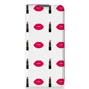 OnePlus Nord CE 2 5G Hoesje met Magneet Lipstick Kiss