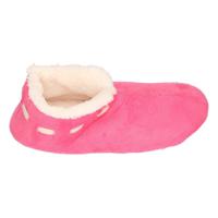 Spaanse sloffen/pantoffels - kinderen - fuchsia roze - maat 35-36 - met zachte voering