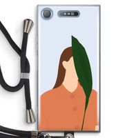 Leaf: Sony Xperia XZ1 Transparant Hoesje met koord