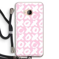 XOXO: HTC U Play Transparant Hoesje met koord XOXO: HTC U Play Transparant Hoesje met koord