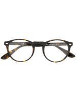 Ray-Ban lunettes de vue à monture ronde - Marron
