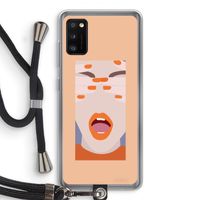Surprise: Samsung Galaxy A41 Transparant Hoesje met koord