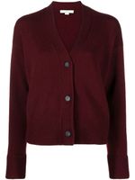 Vince cardigan en maille fine - Rouge - thumbnail