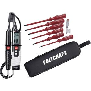 VOLTCRAFT VC 64 Tweepolige spanningstester CAT III 1000 V, CAT IV 600 V Akoestisch, LED, LCD