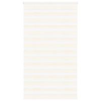 VidaXL Zebra rolgordijn 125x230 cm stofbreedte 120,9 cm marmerbeige