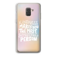 The prettiest: Samsung Galaxy A8 (2018) Transparant Hoesje