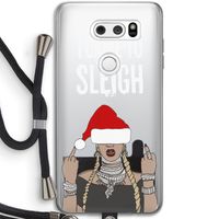 Came To Sleigh: LG V30 Transparant Hoesje met koord
