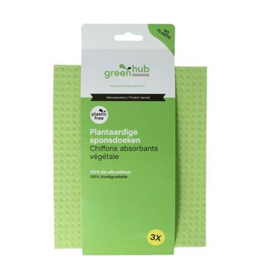 Sponsdoeken plantaardig