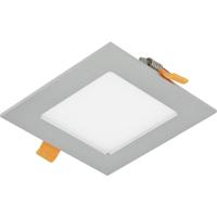 EVN LPQ 123 502 LPQ123502 LED-inbouwpaneel 9 W Warmwit Zilver