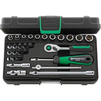 Stahlwille 40/23/6QR KN 96011137 Dopsleutelset 1/4 (6.3 mm)