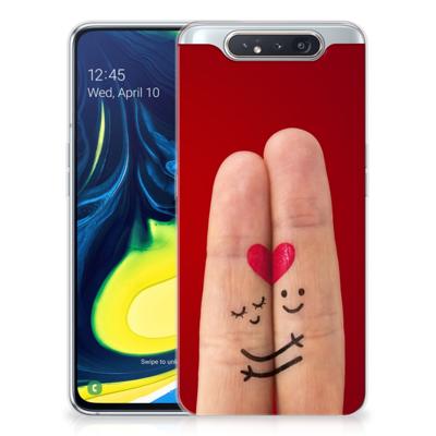 Samsung Galaxy A80 | Sillicone Back Cover | Liefde - Origineel Romantisch Cadeau